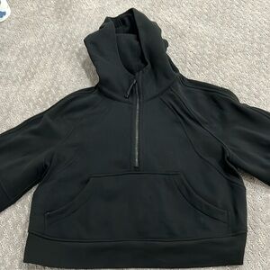 Lululemon zip scuba black